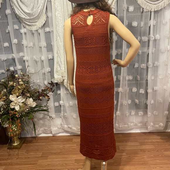 Anthropologie Crochet Maxi Dress - Picture 2 of 3